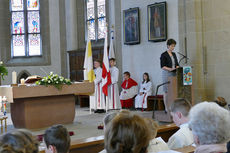 Feier der 1. Heiligen Kommunion in Sankt Crescentius (Foto: Karl-Franz Thiede)